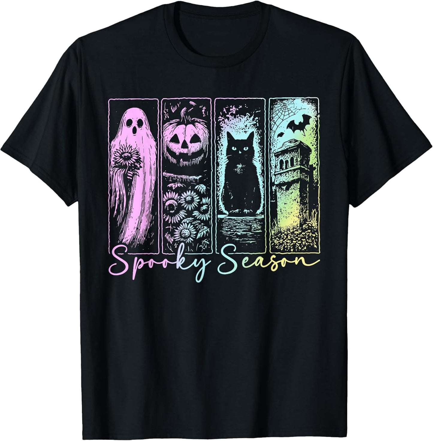 Retro Halloween Spooky Season Tee
