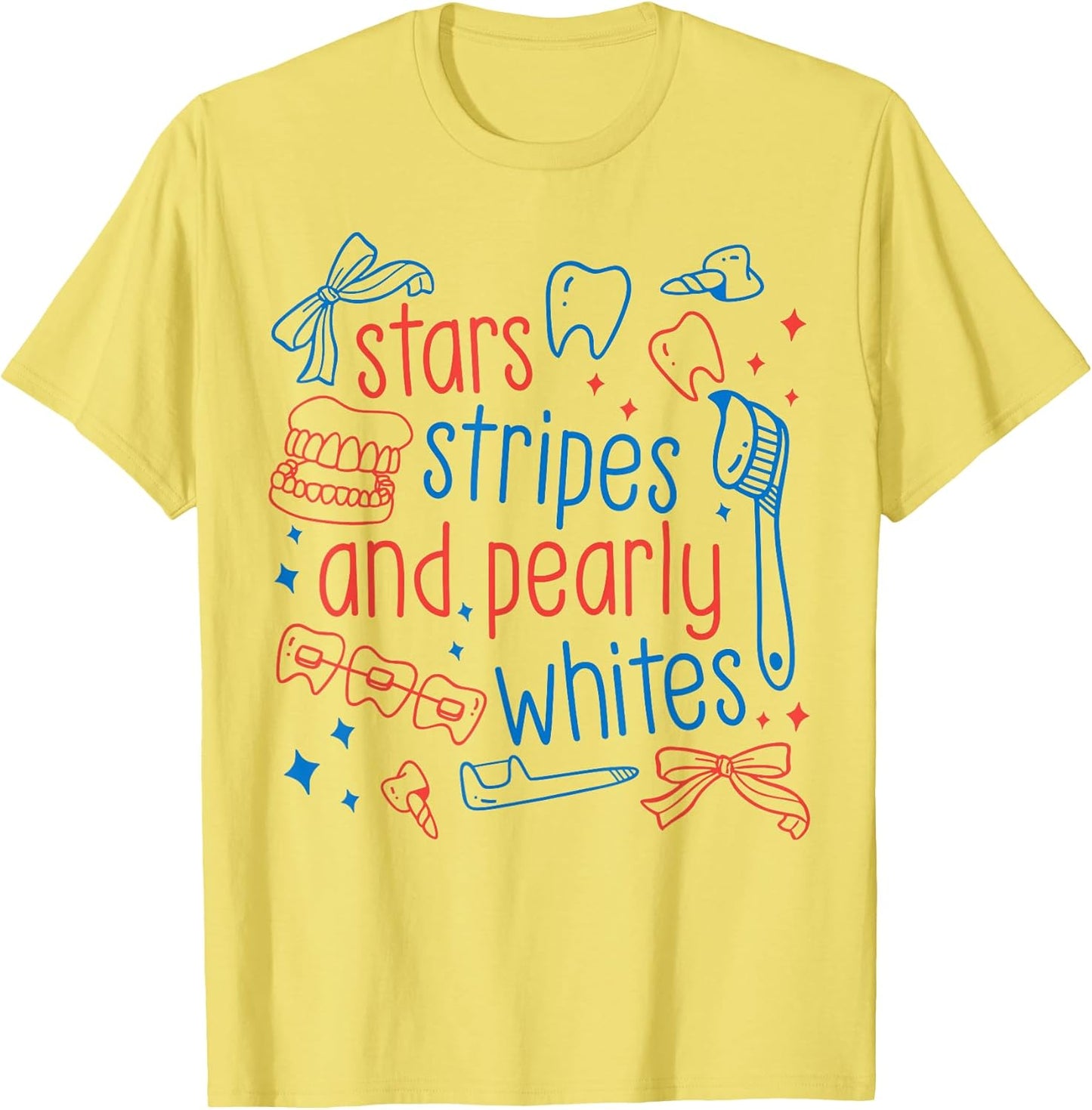 Funny 4th Of July Dental Assistant Dentist Hygient