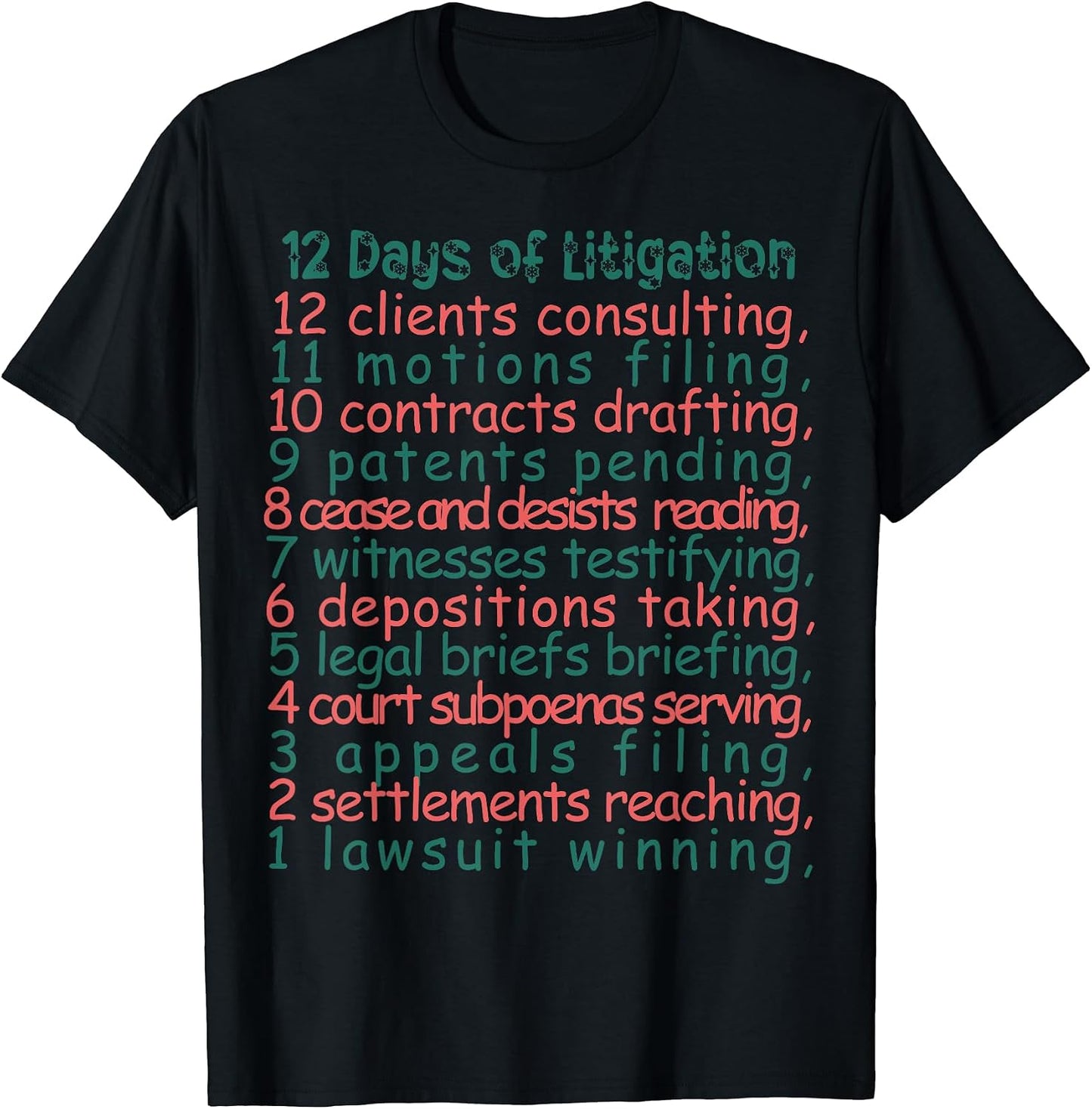 Xmas Merch Gag Gifts for Lawyers by Hh River Shop