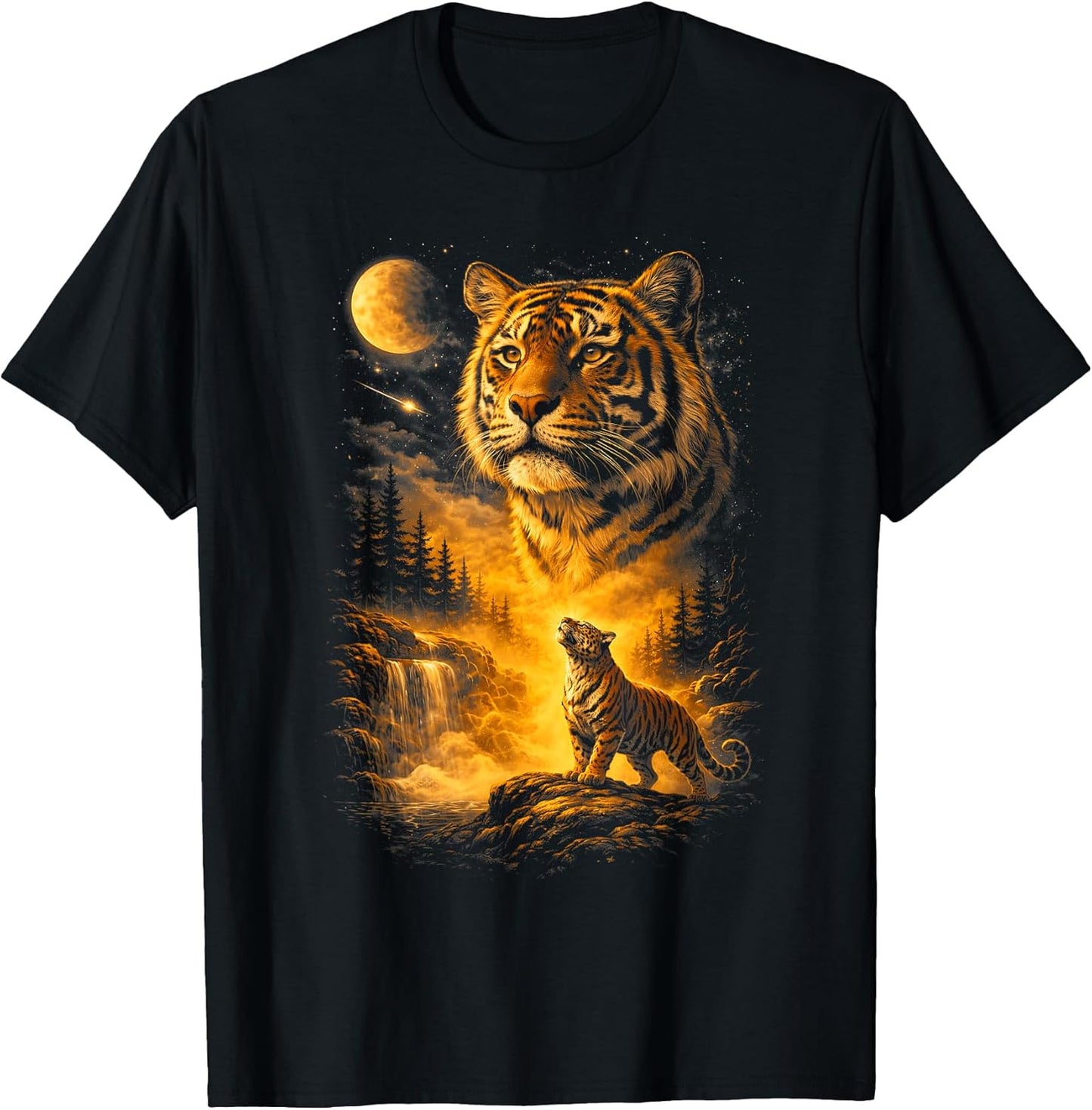 Cool Tiger Wild Clothes Men Kids Animal Outfit