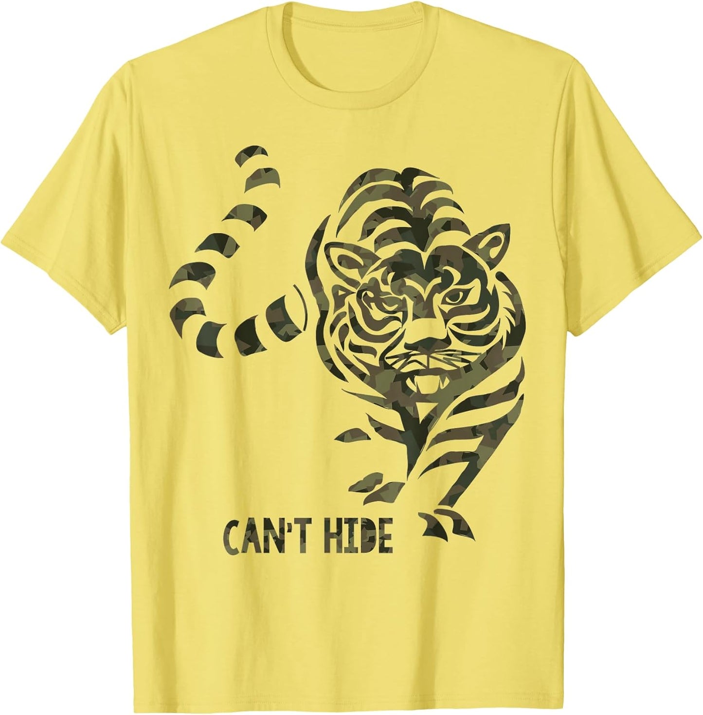 Bengal tiger shirt can't hide camo