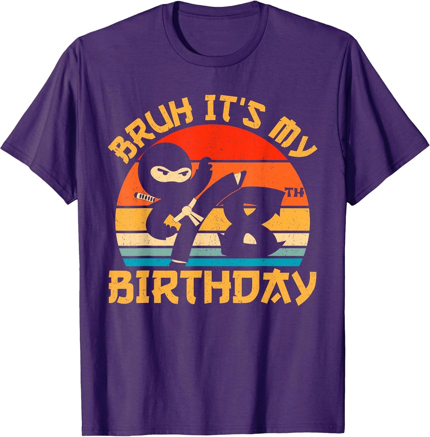 Bruh Its My Birthday Ninja For Kids