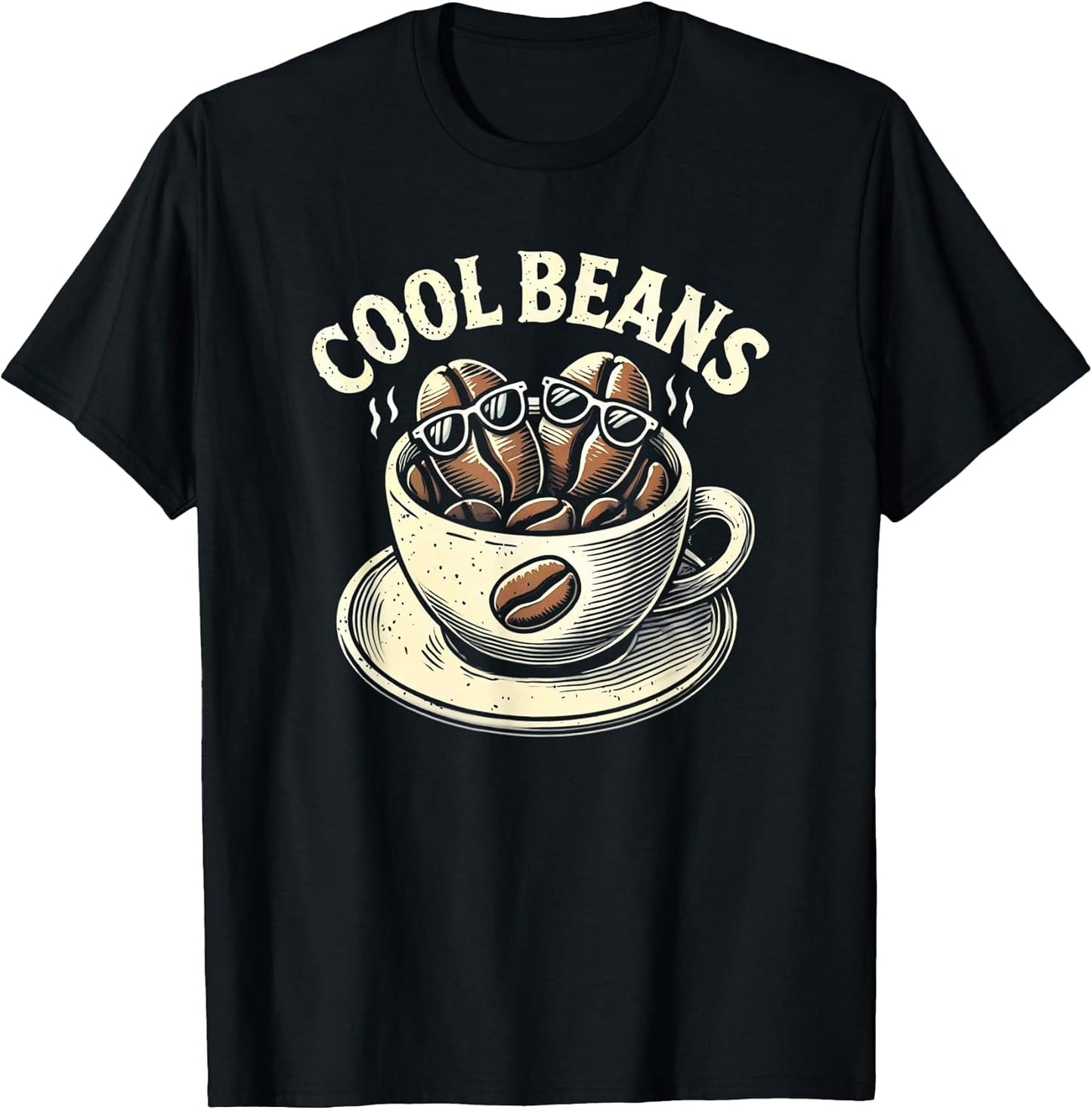 Retro Cool Beans Coffee Love