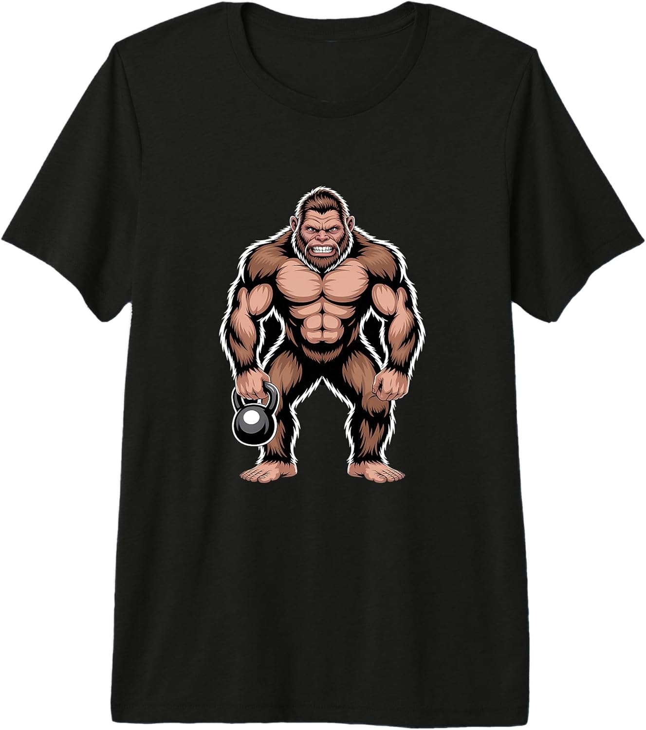Sasquatch Gym Humor Fitness Sarcasm Workout