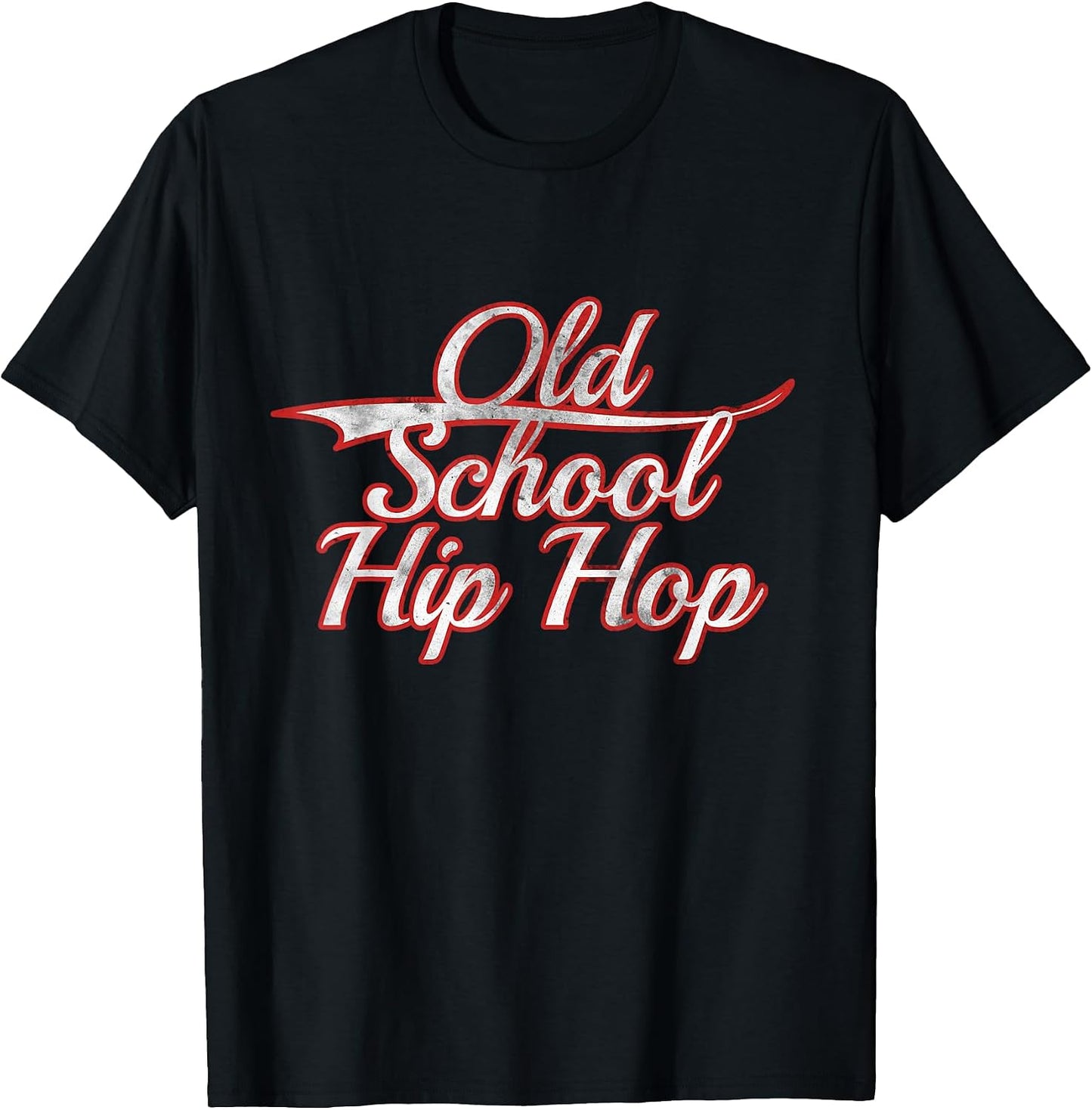 Old School Hip Hop Distressed Throwback Style