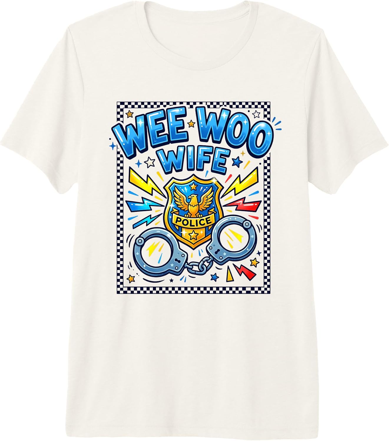 Funny Wee Woo Wife Cop Spouse Cute Gifts & Apparel