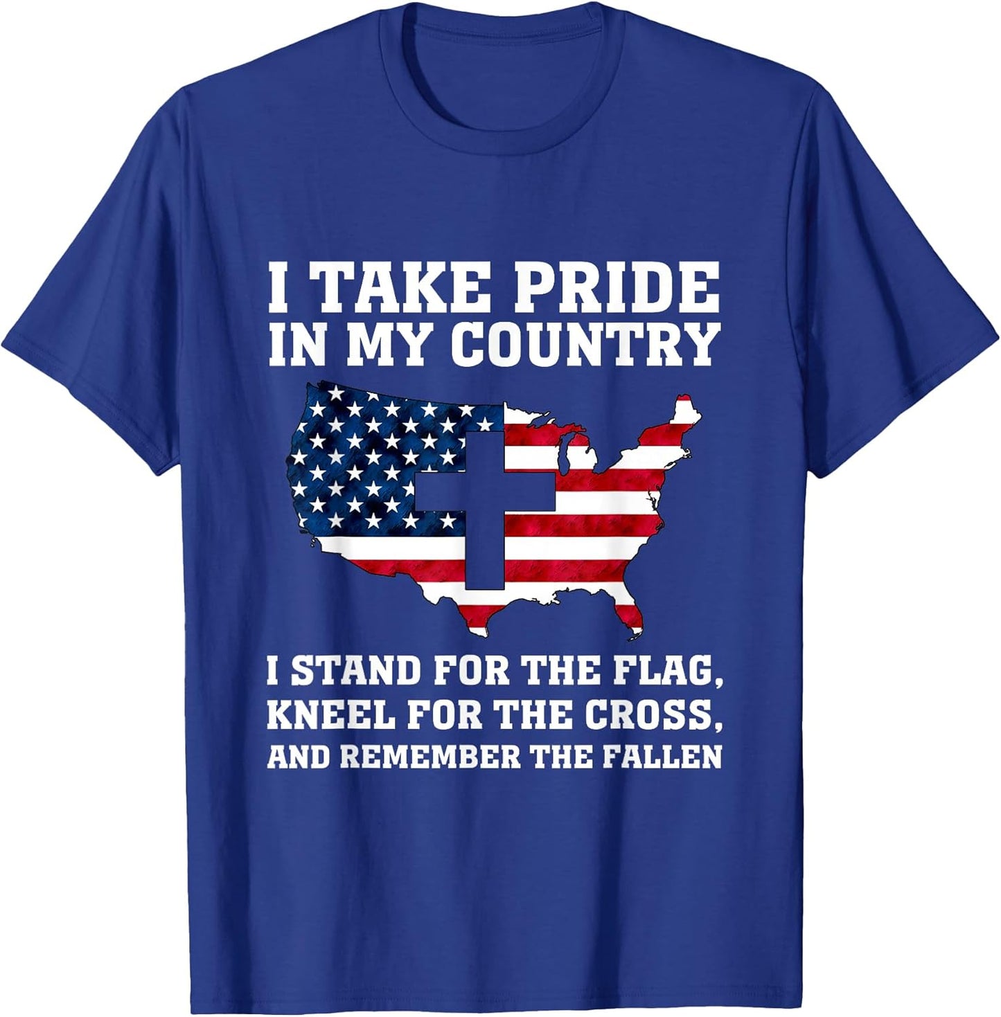 I Take Pride In My Country I Stand For The Flag