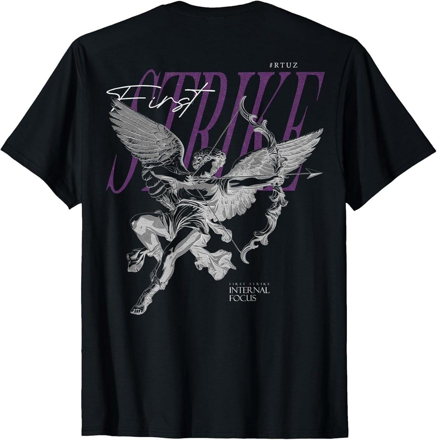 Back Print Y2K Aesthetic Streetwear Fashion Women Men Angel T-Shirt