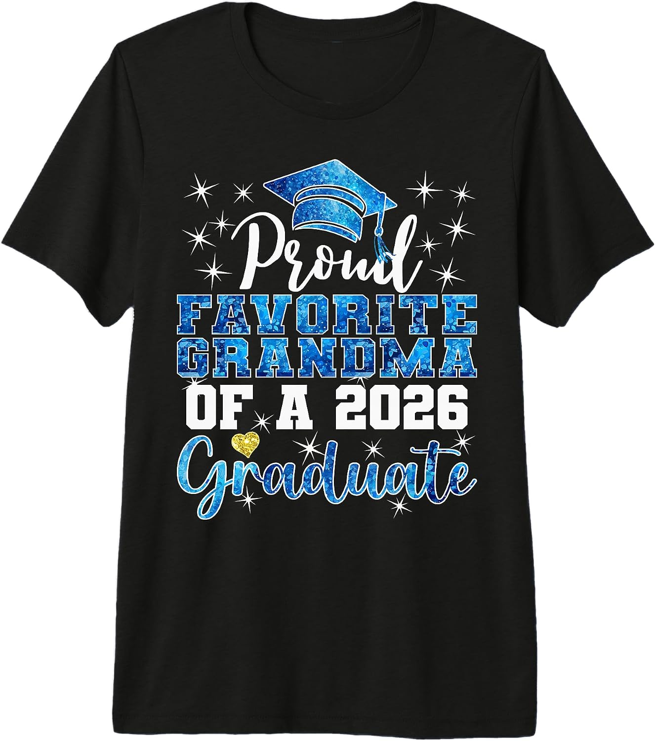 Class 2026 Graduate Graduation Proud Family Blue a