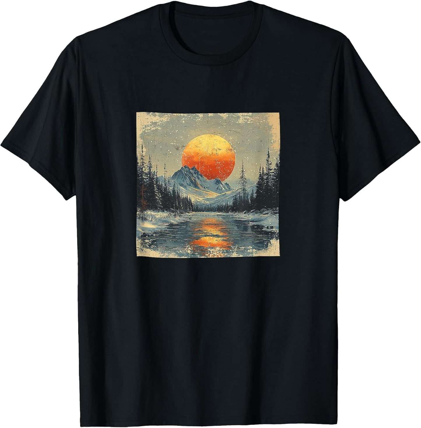 Arctic Tundra Vintage Landscape Merch
