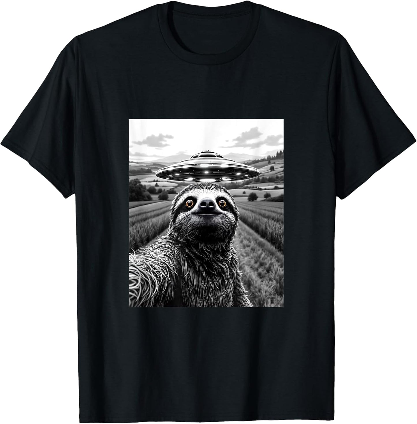 Sloth Selfie With UFO Sloth Gifts