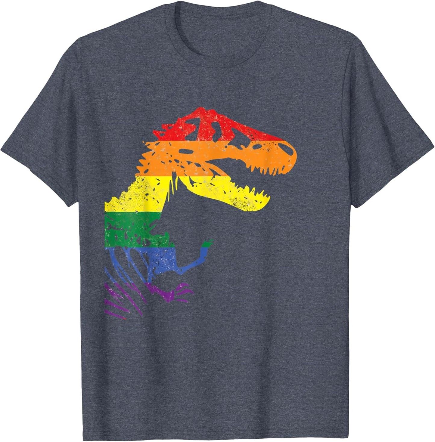 LGBTQ T-Rex Rainbow Pride Tees