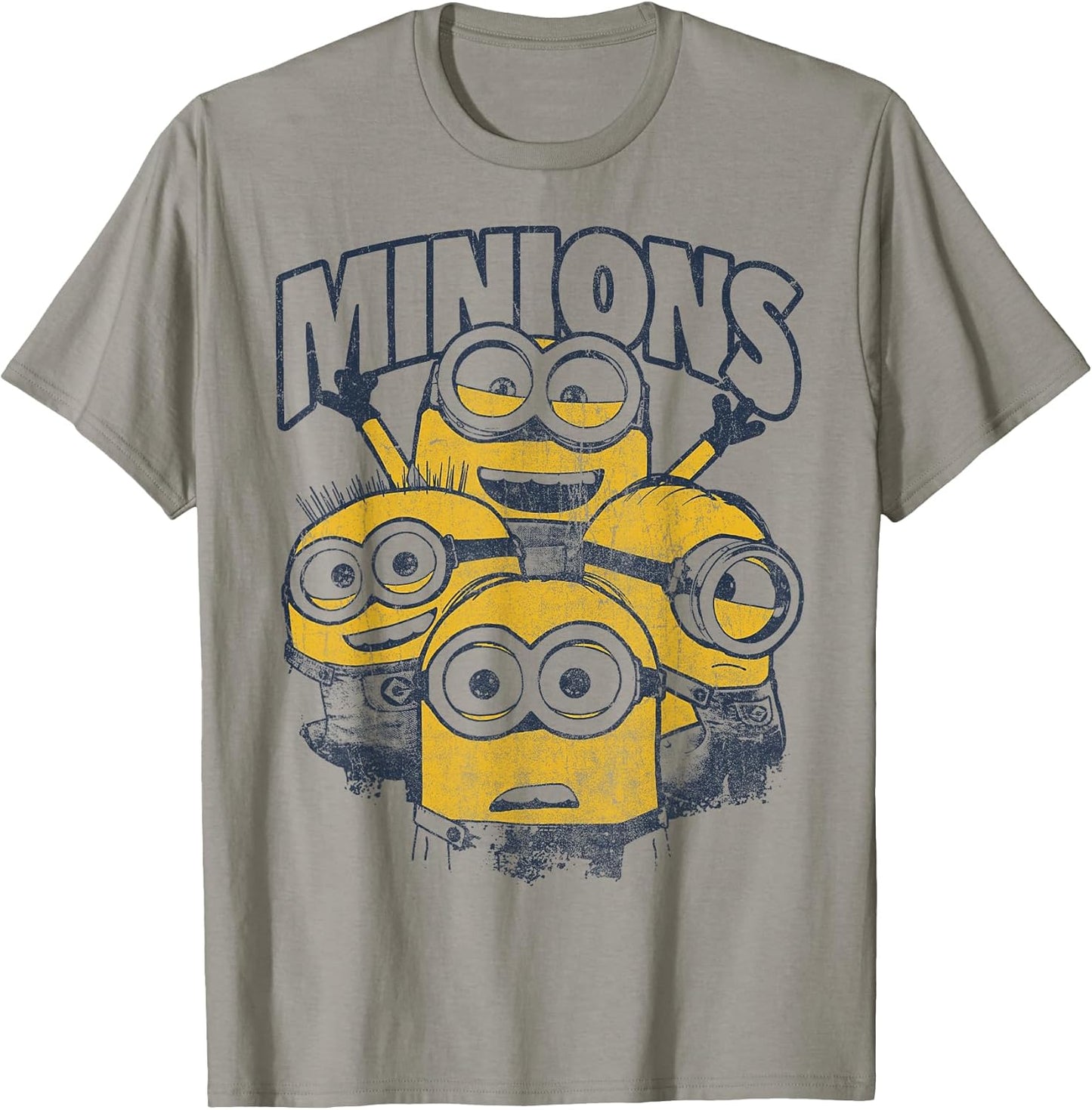 Minions Vintage Group Graphic T-Shirt T-Shirt