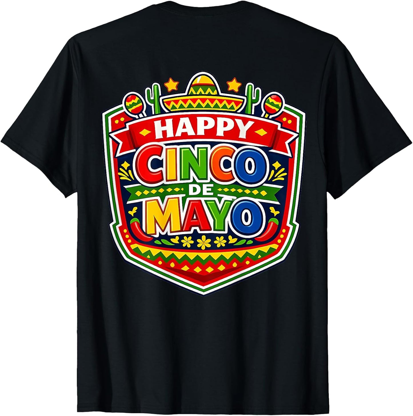 Happy Cinco De Mayo Fiesta Mexican Hispanic Merch