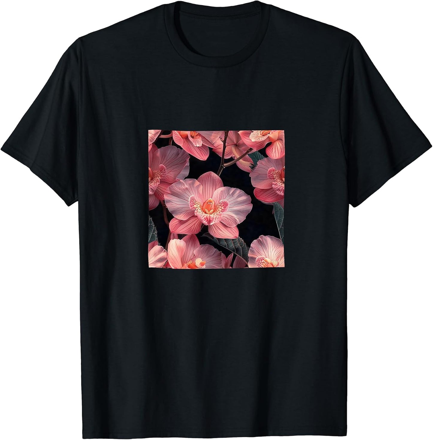Orchid Flower Pattern Merch