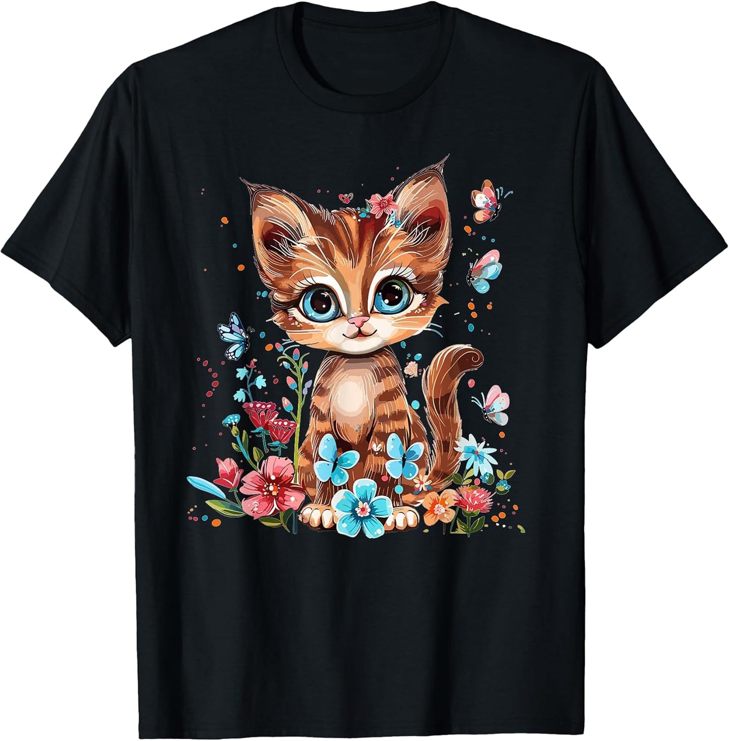 Colorful Cat Art