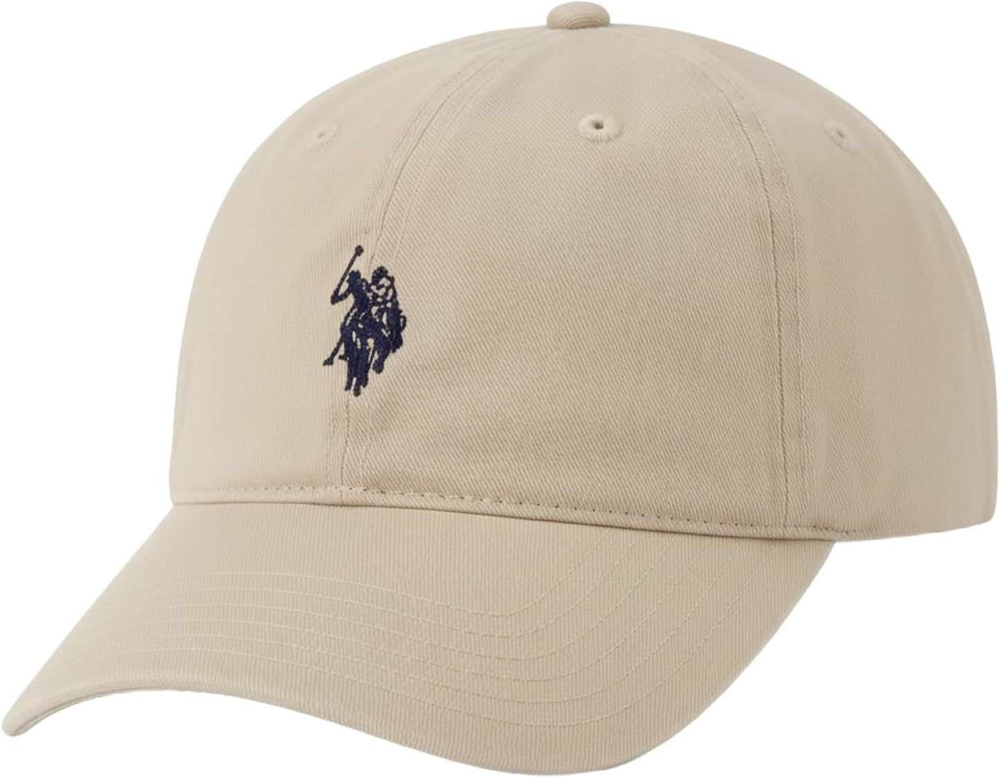 Baseball Cap, 100% Cotton Adjustable Dad Hat with Small Pony Logo