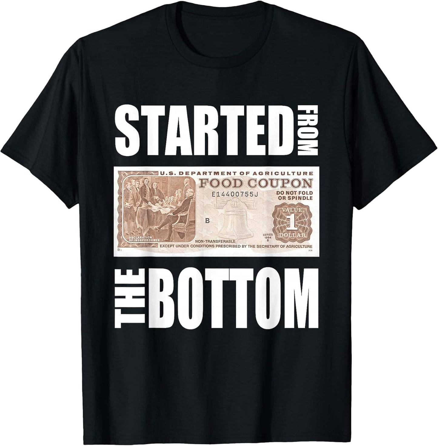 Started From Bottom Food Stamp Quote