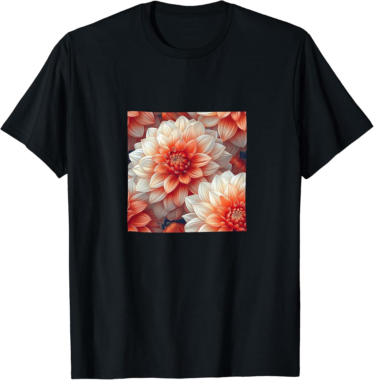 Dahlia Flower Pattern Merch