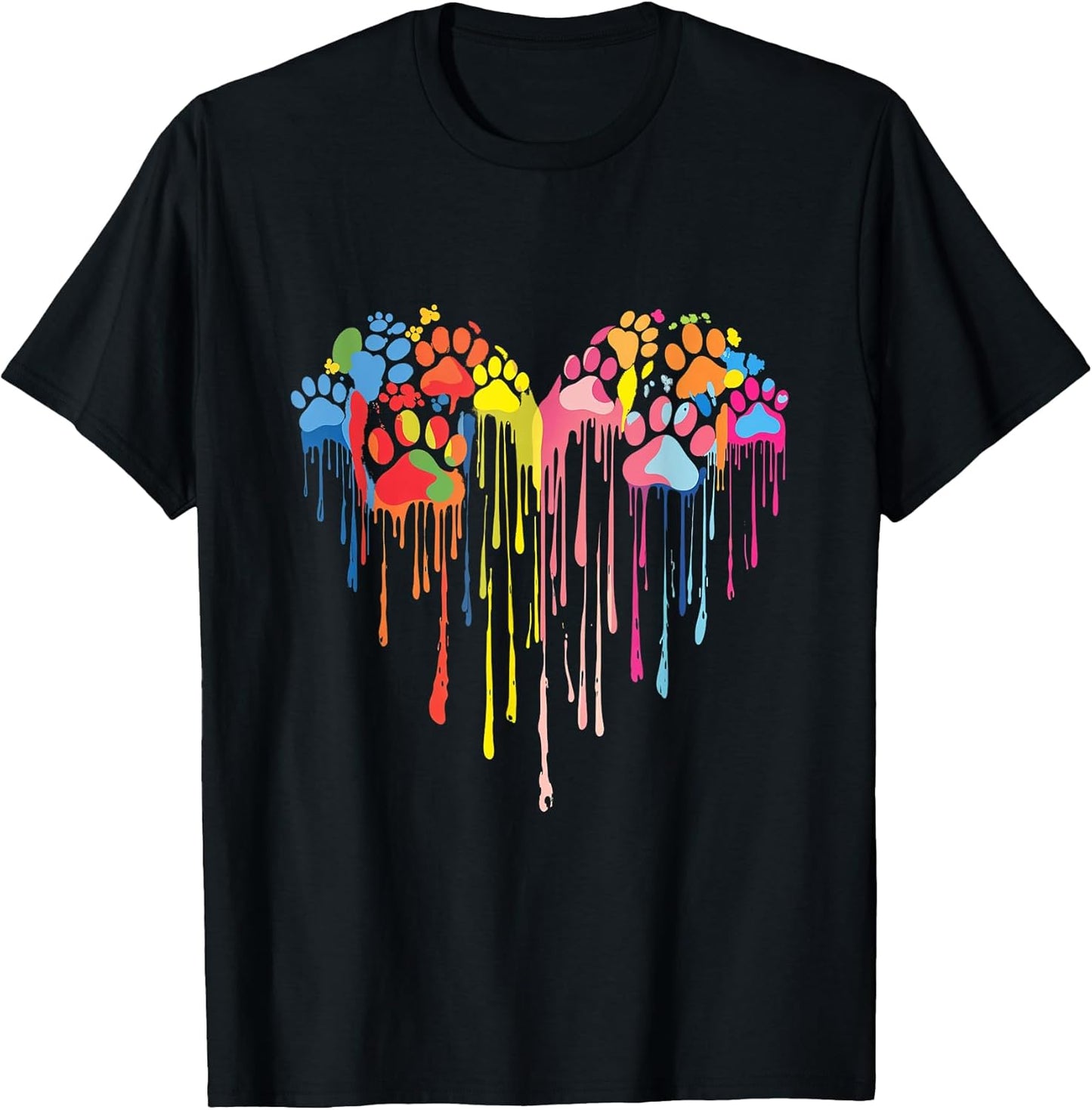 Paw Print Heart Animal Lover Pet Owner