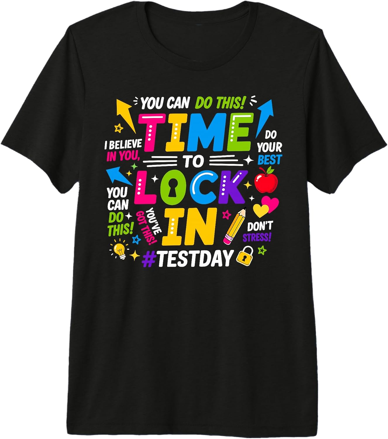 Test Day Teacher Kids Tees