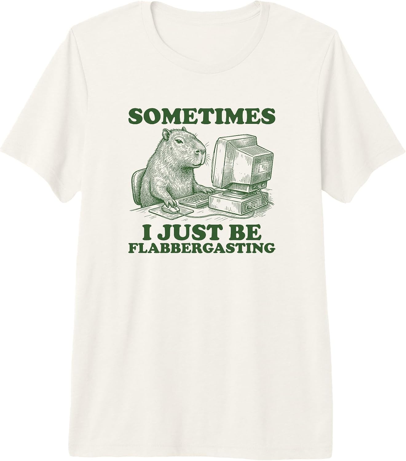 Chill Capybara Developer Coding Tech Apparel