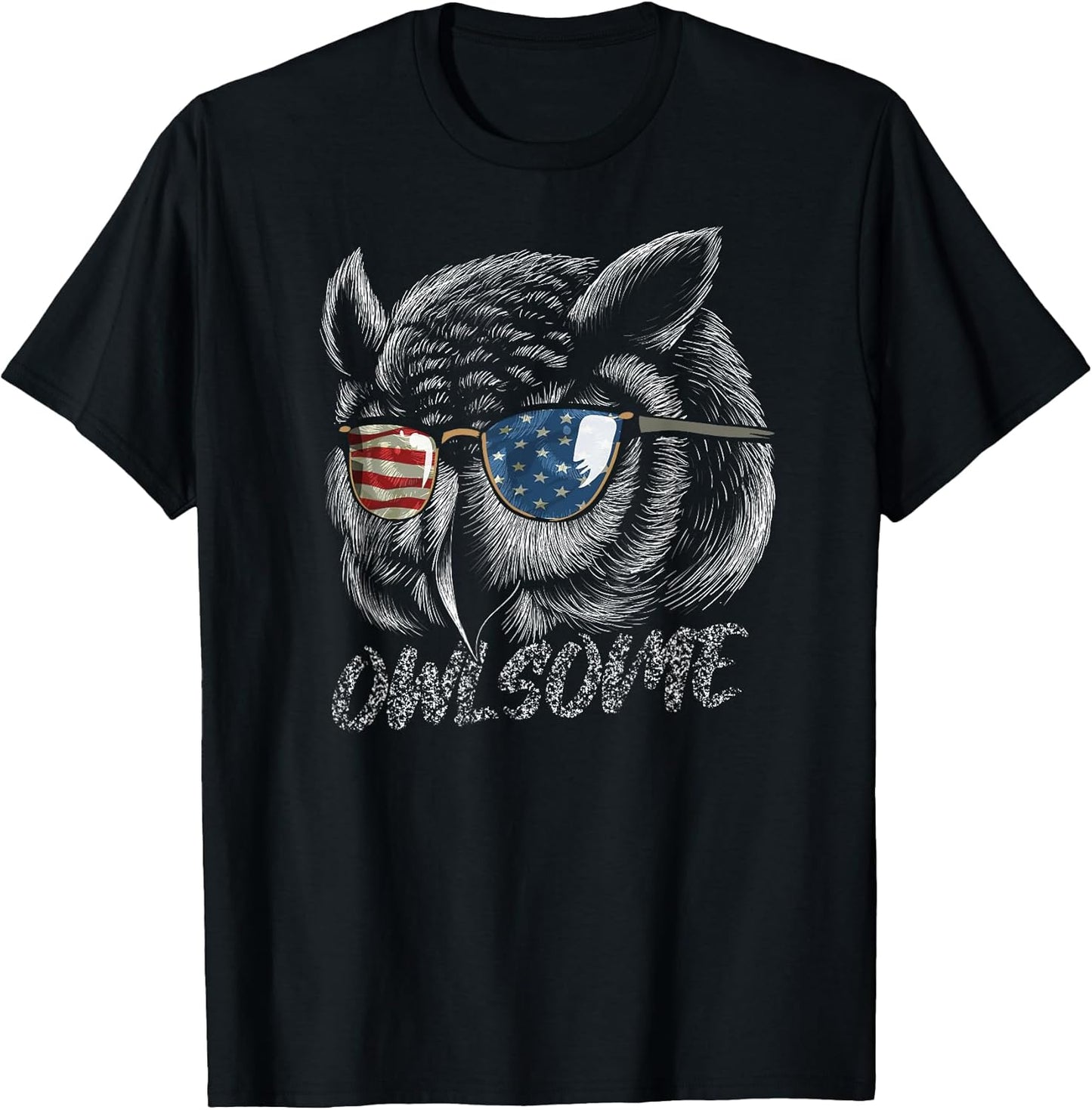 Funny Patriotic Gift For Owl Lovers