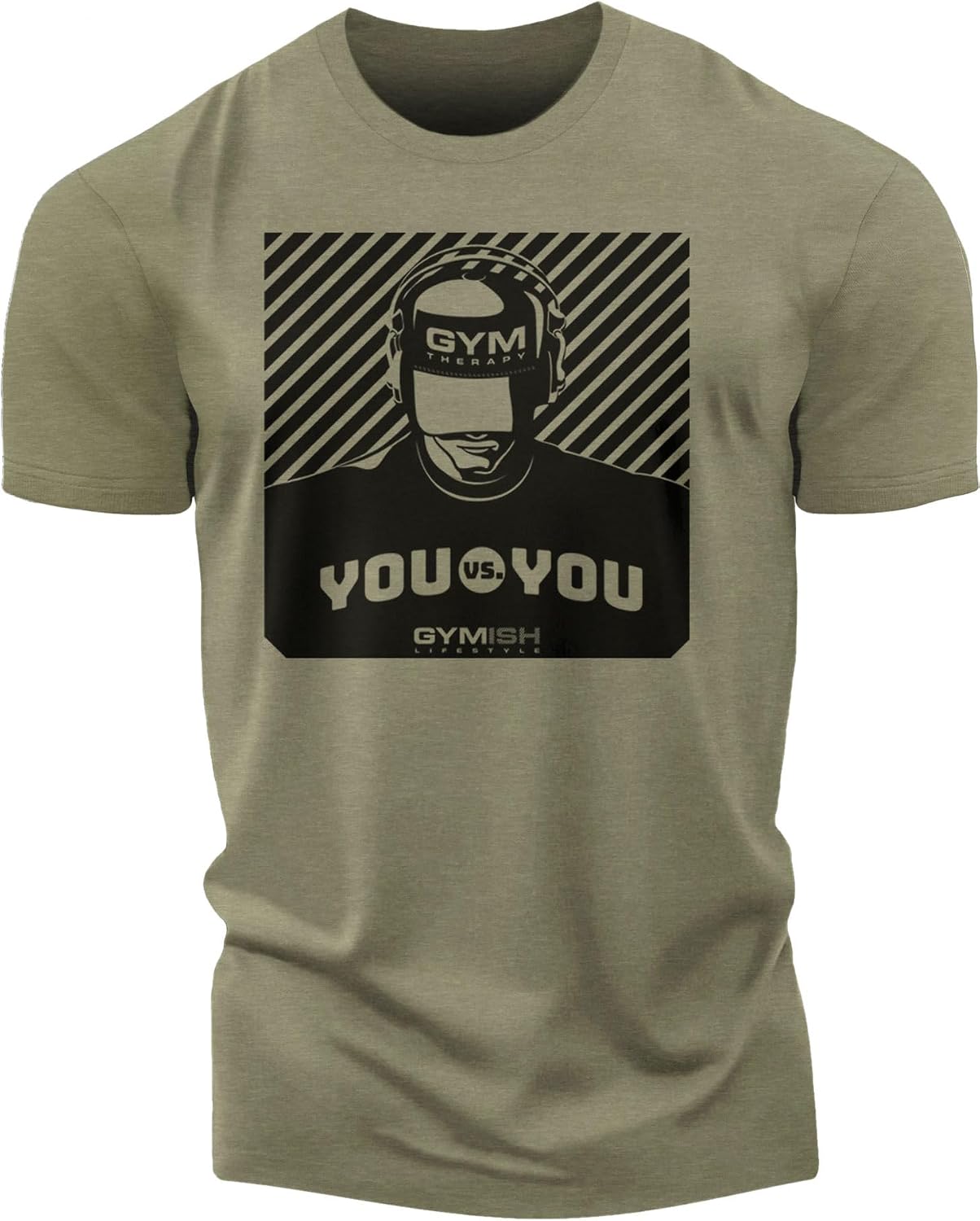 You vs You Gym T-Shirt, Motivational Workout Shirt for Men
