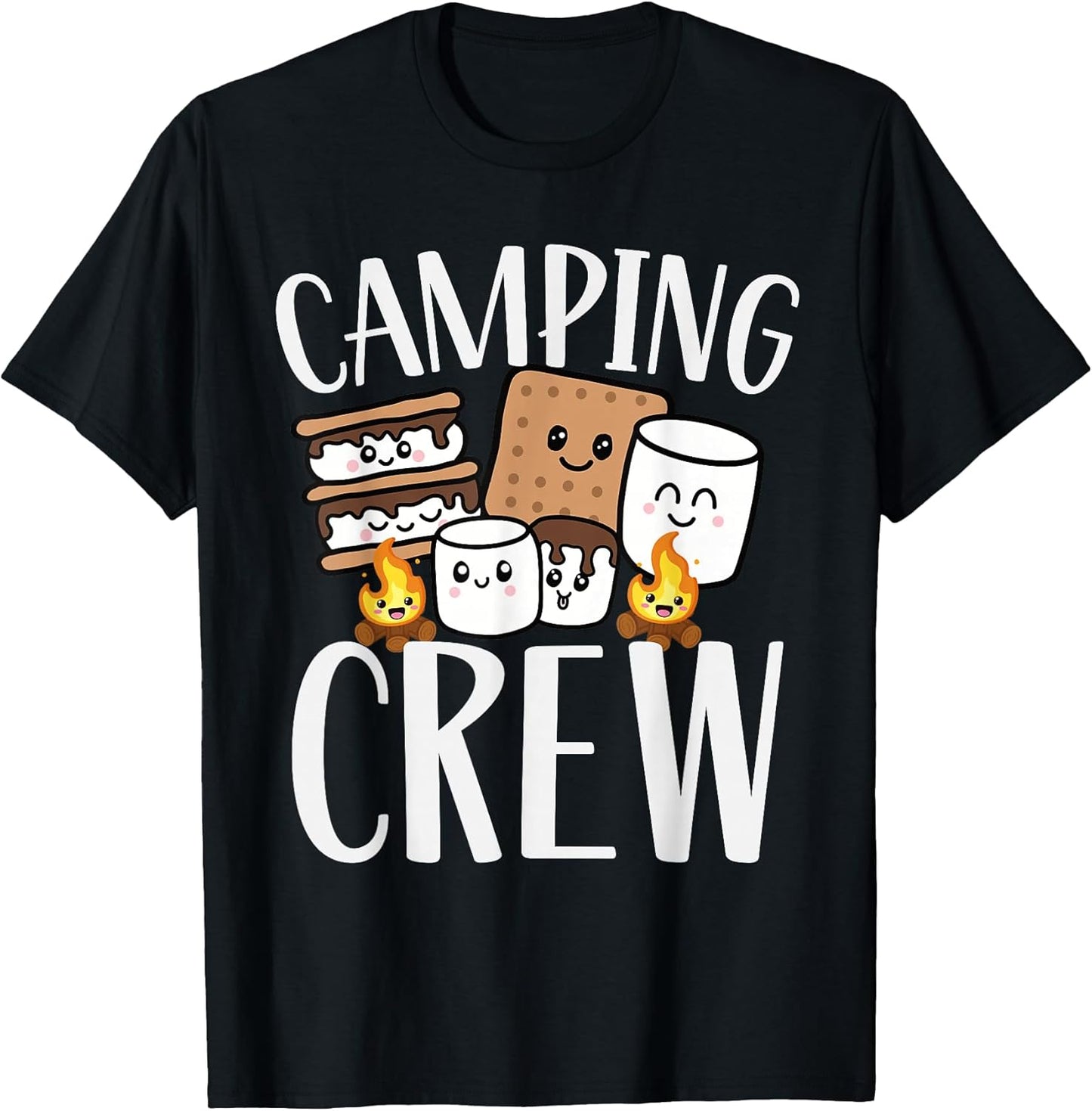 Outdoor camping Family matching campfire vintage