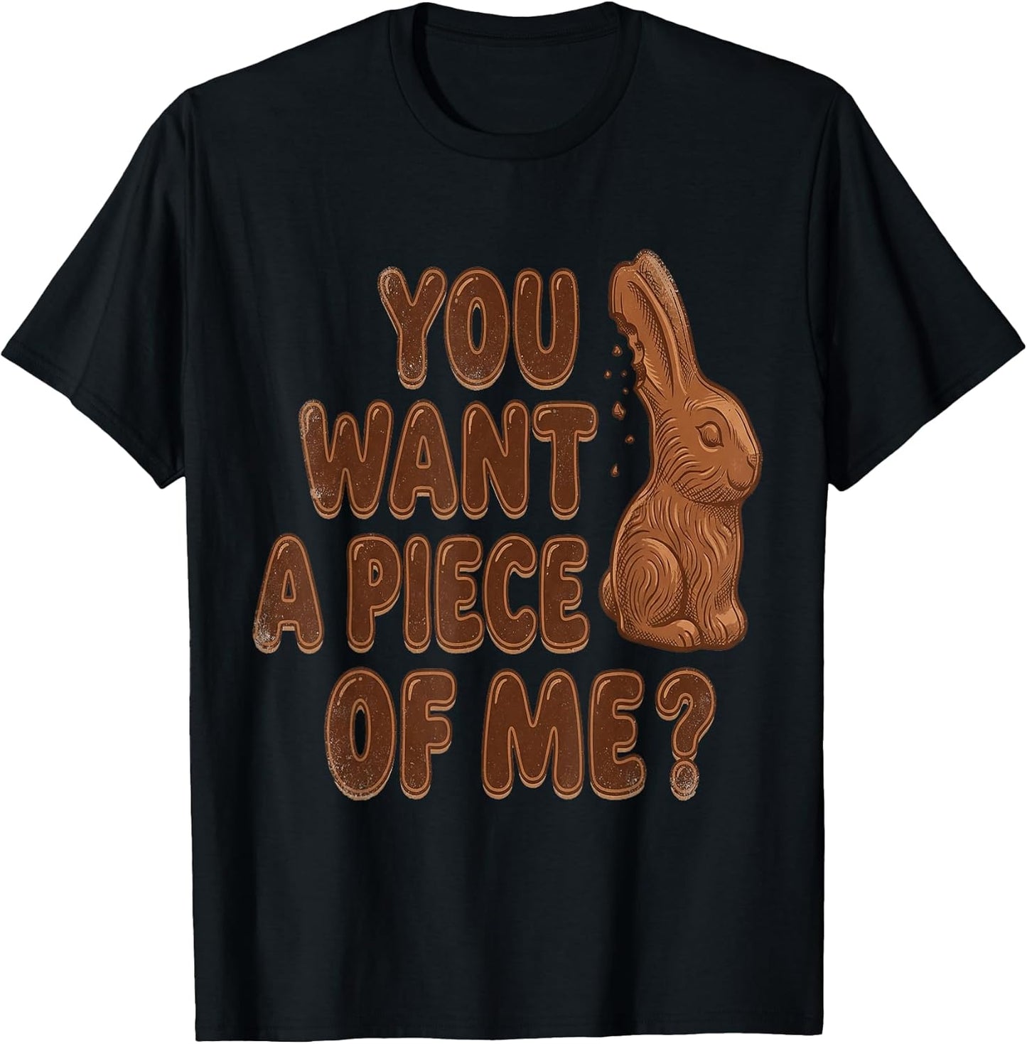 Funny Chocolate Bunny Easter