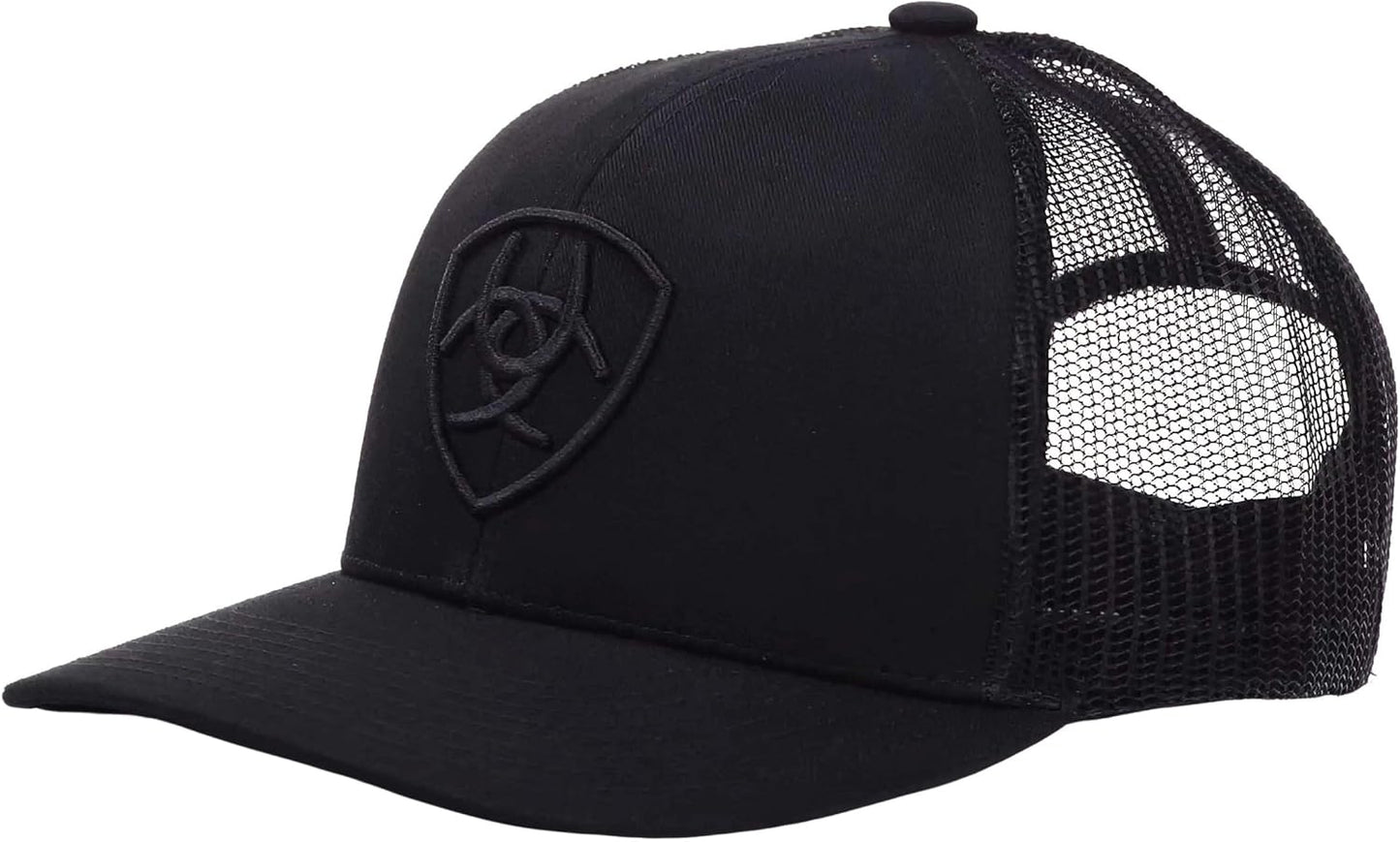 Men's Shield Logo Cap, Adjustable Snap-Back Closure