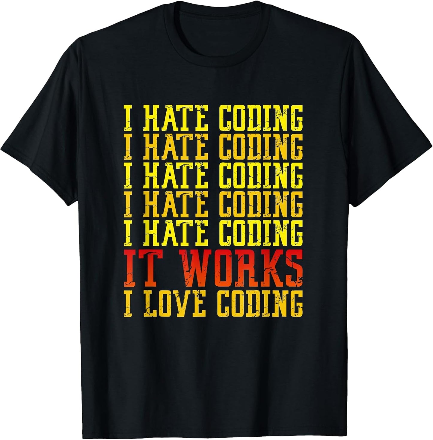 I Hate Coding Funny Software Developer Clothing Co
