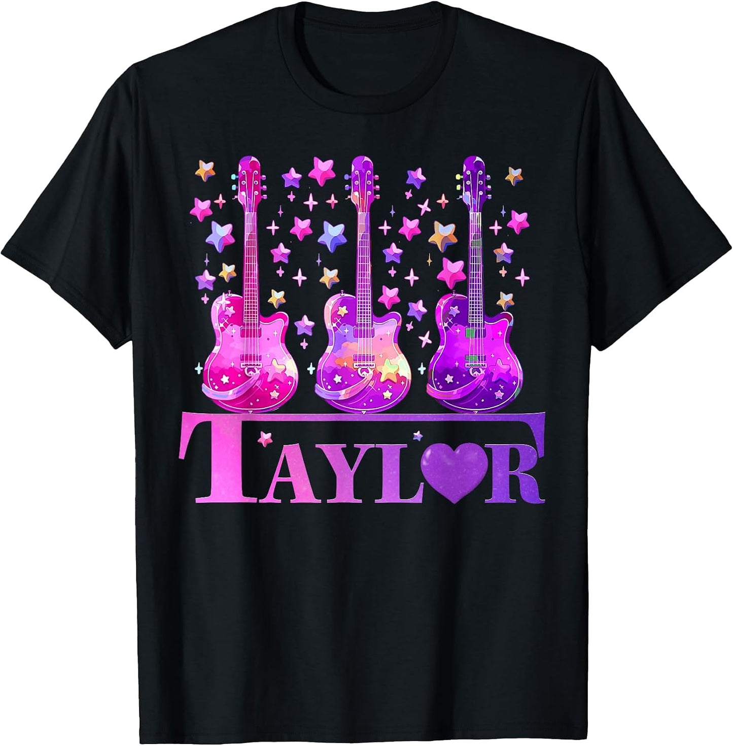 Retro Taylor First Name Personalized Groovy 80's