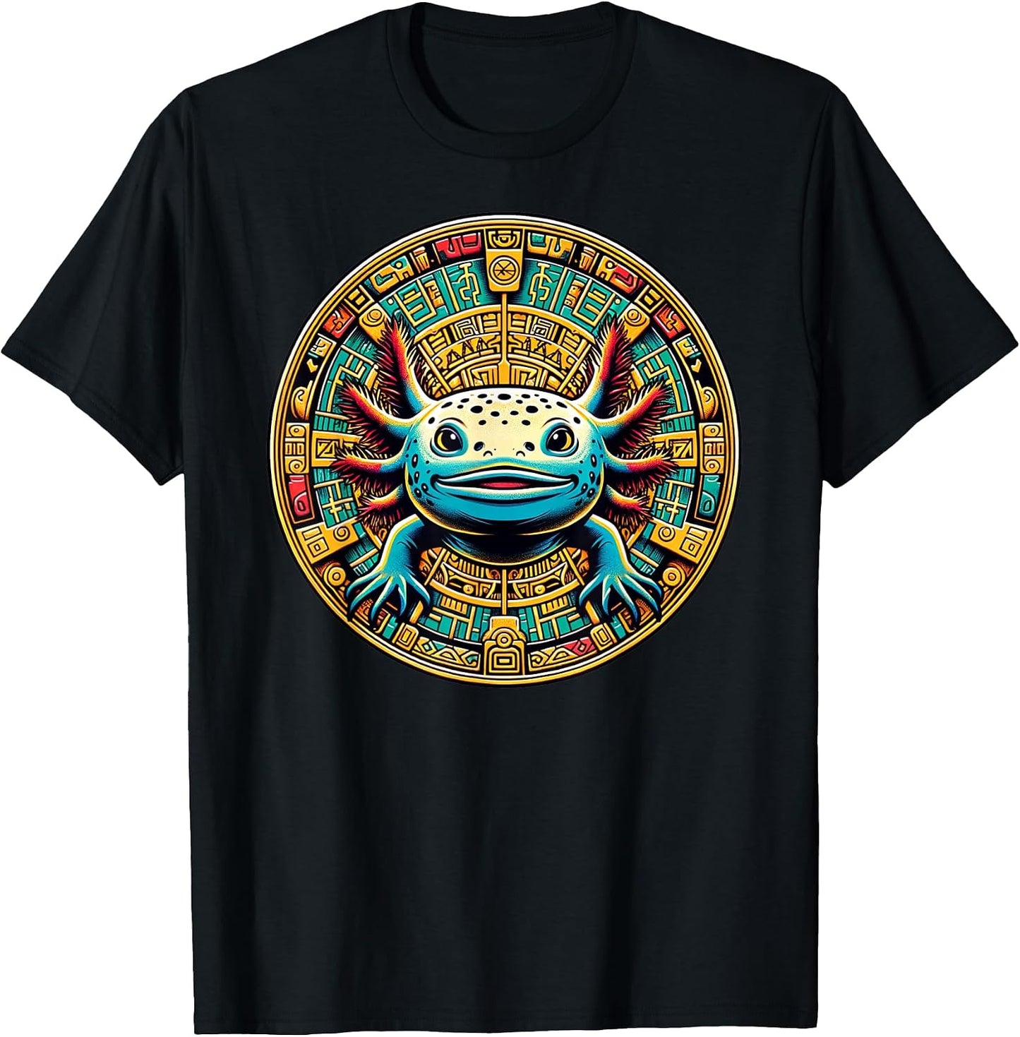 Cute Mayan Calendar and Aztec Axolotls Apparel