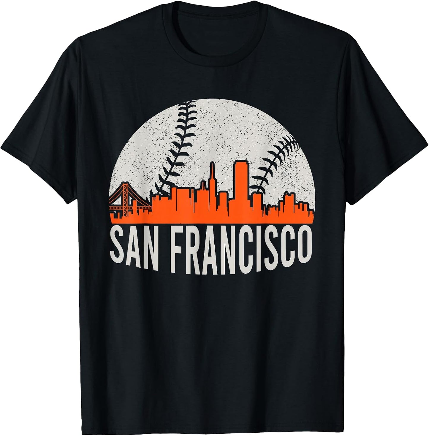 Vintage Baseball Style San Francisco Souvenirs