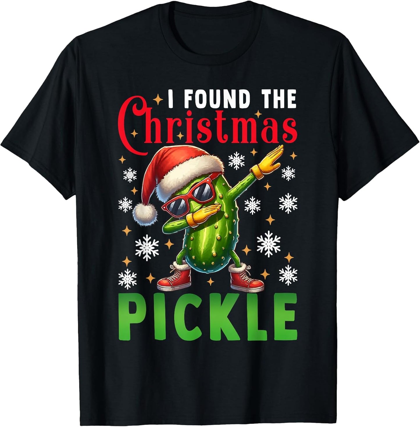 Pickle Santa Hat Christmas Pajamas