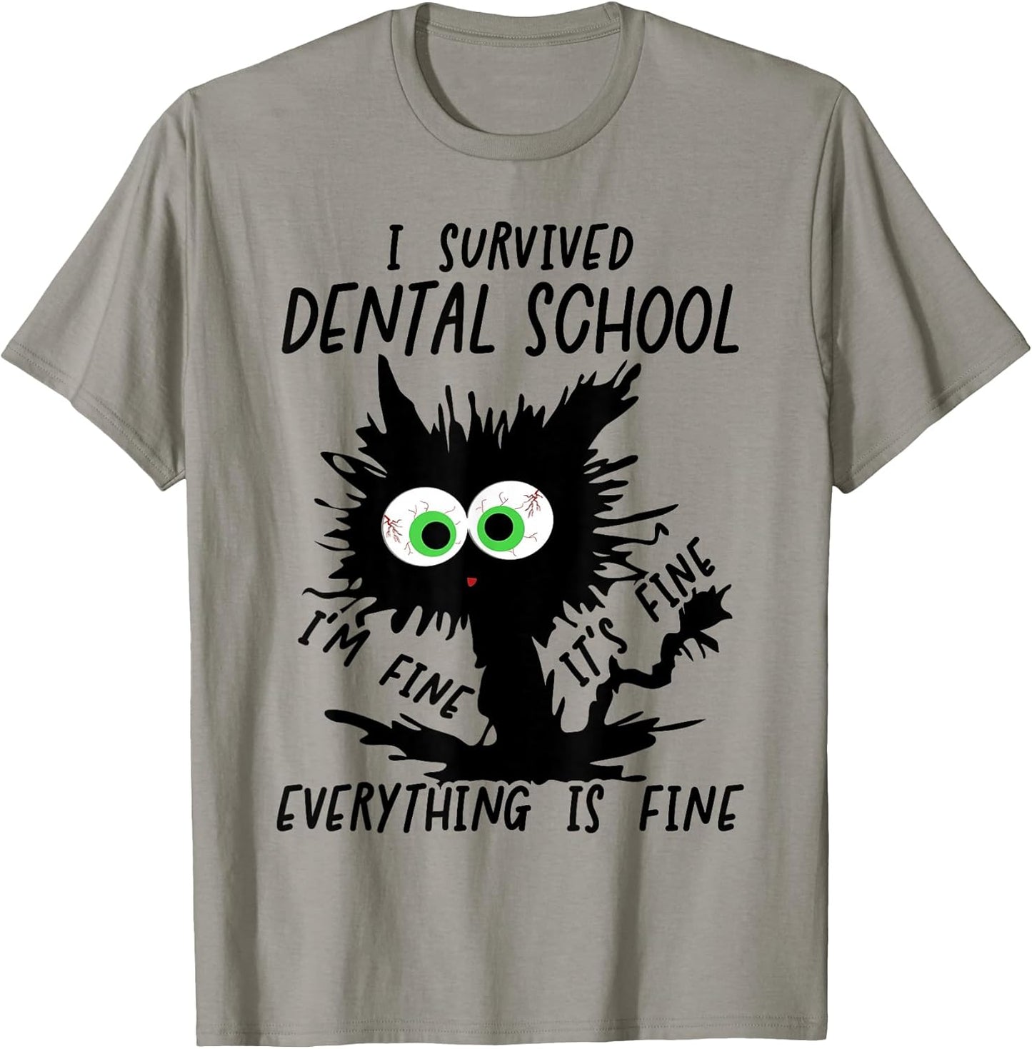 I Survived Dental School Graduation 2024 T-Shirt