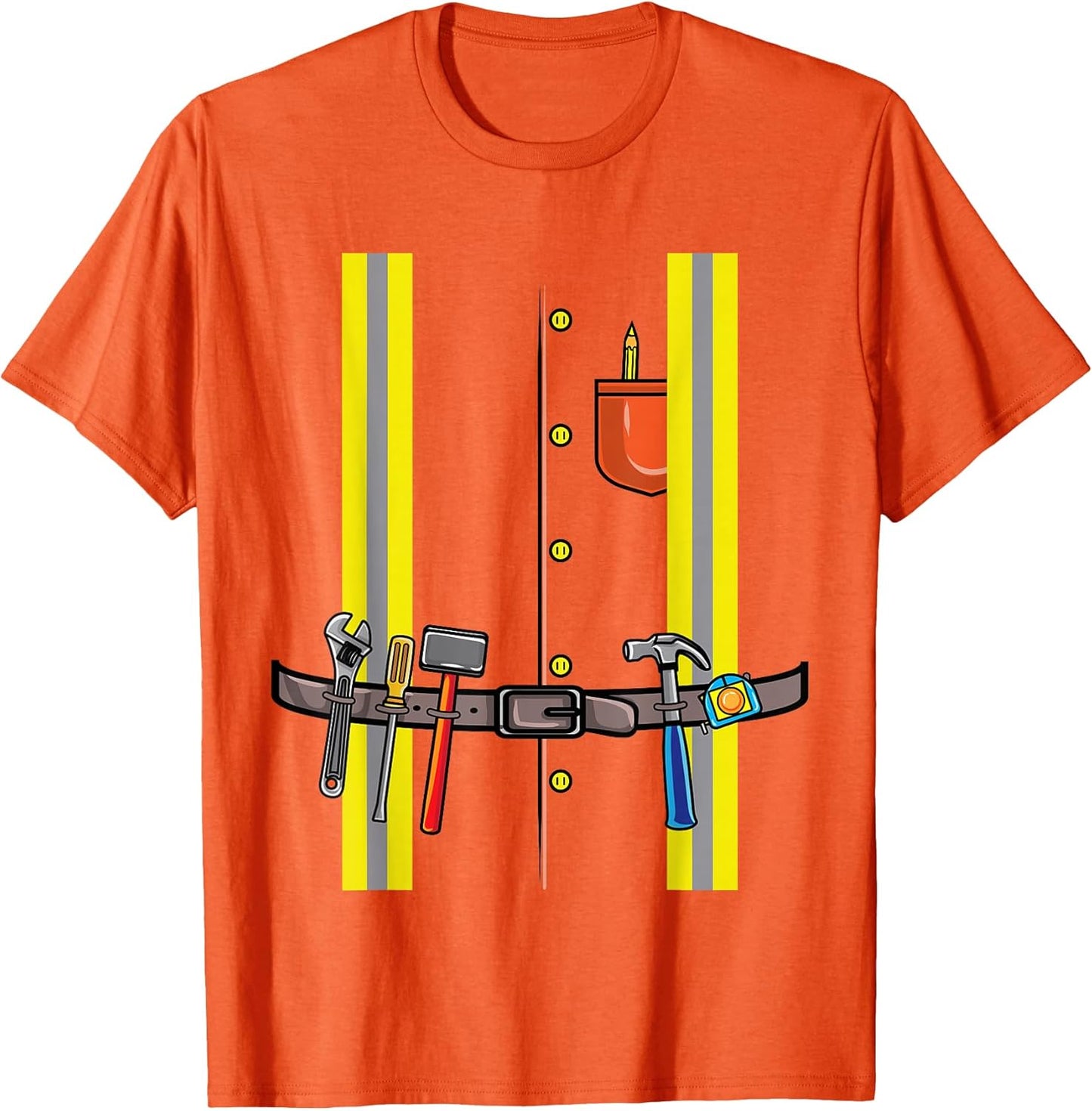 Construction Worker Costume Halloween T-Shirt