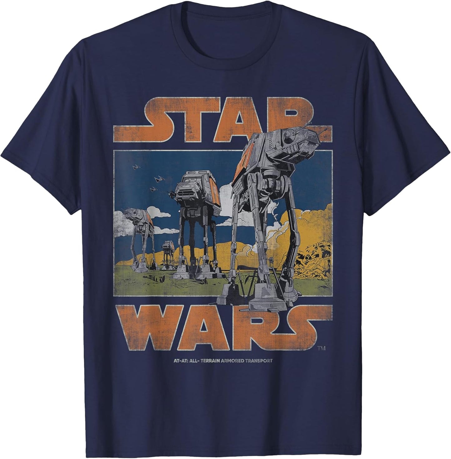 AT-AT Walkers Vintage T-Shirt