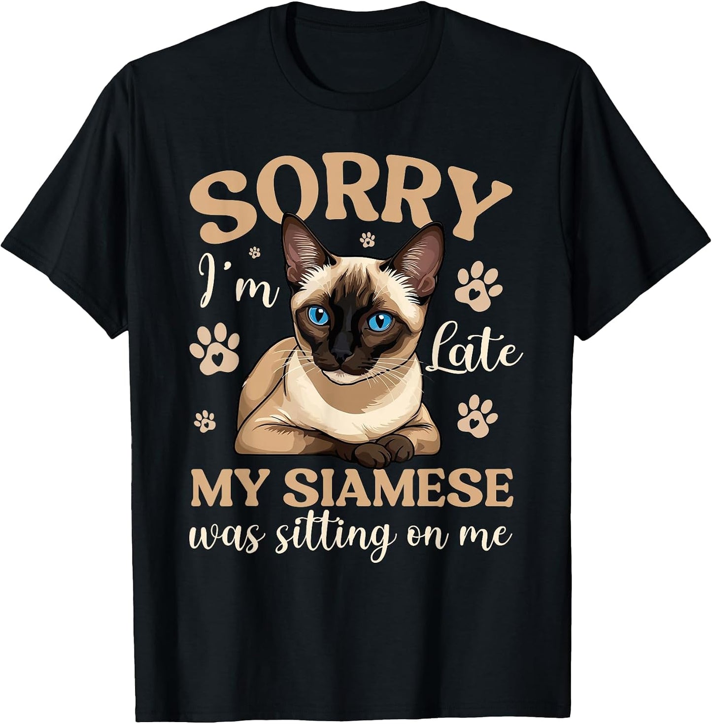 Siamese Owner Siamese Cat Lover Funny Siamese Cat T-Shirt