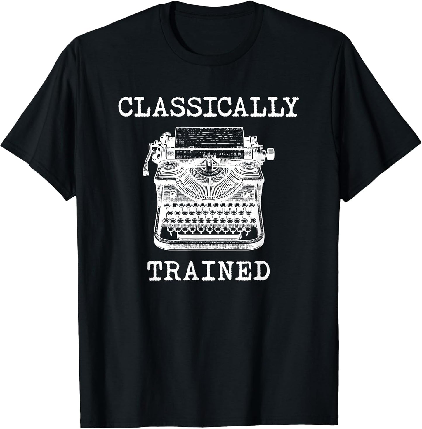 Classically Trained Typewriter Merch.