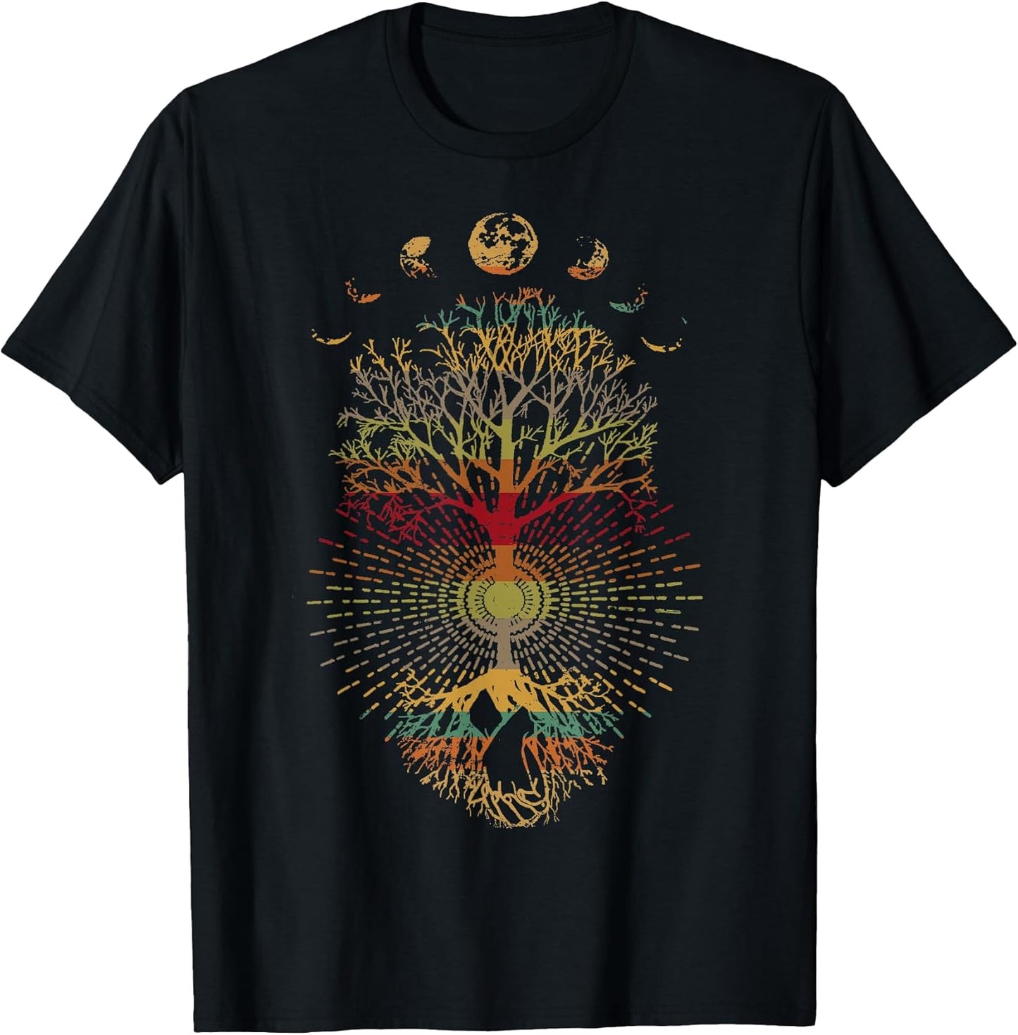 Couples Matching Tree Holding Hands Hippie