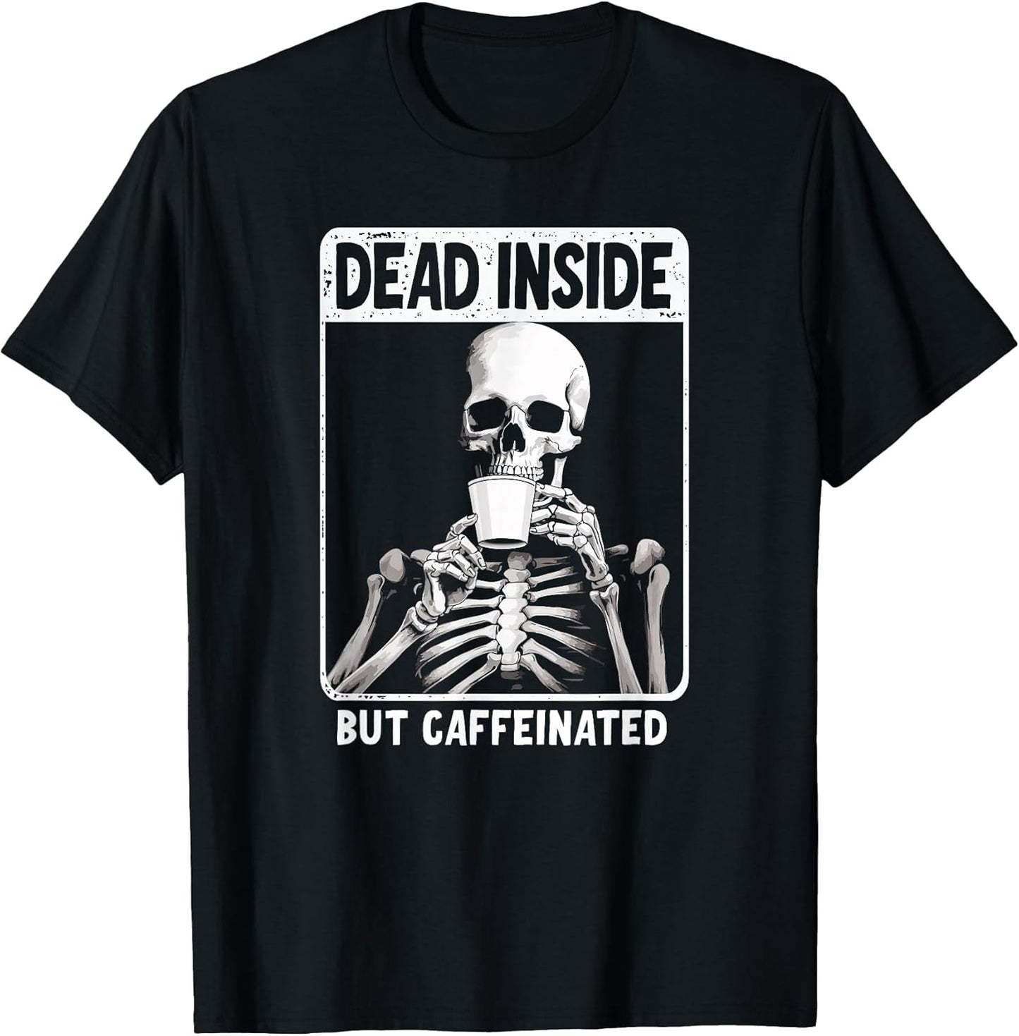 HALLOWEEN SKELTON COFFEE LOVERS DESIGN
