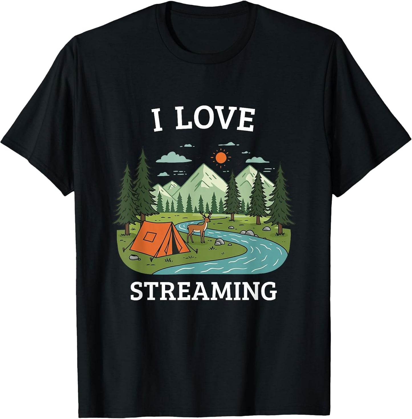 Camping and Streaming Merch