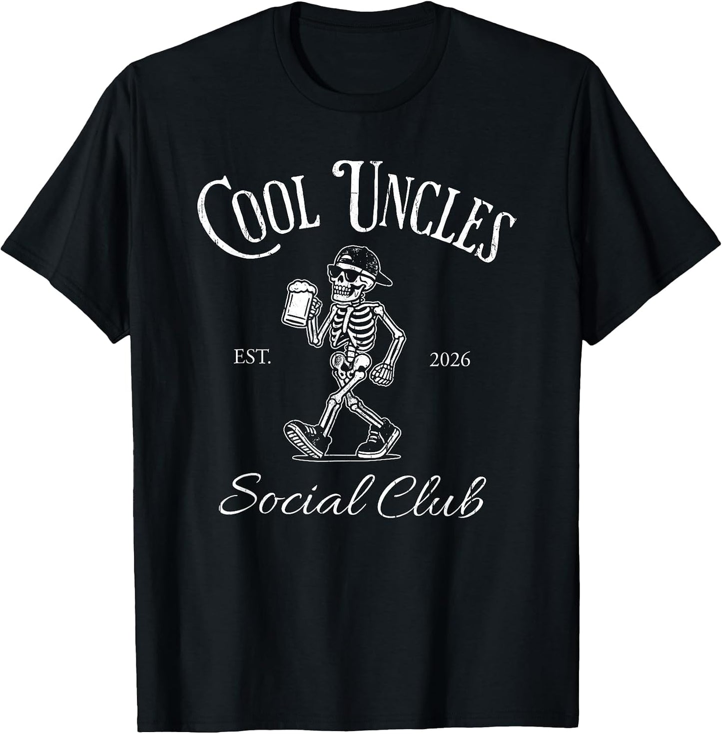 Funny Skeleton Uncle Tee