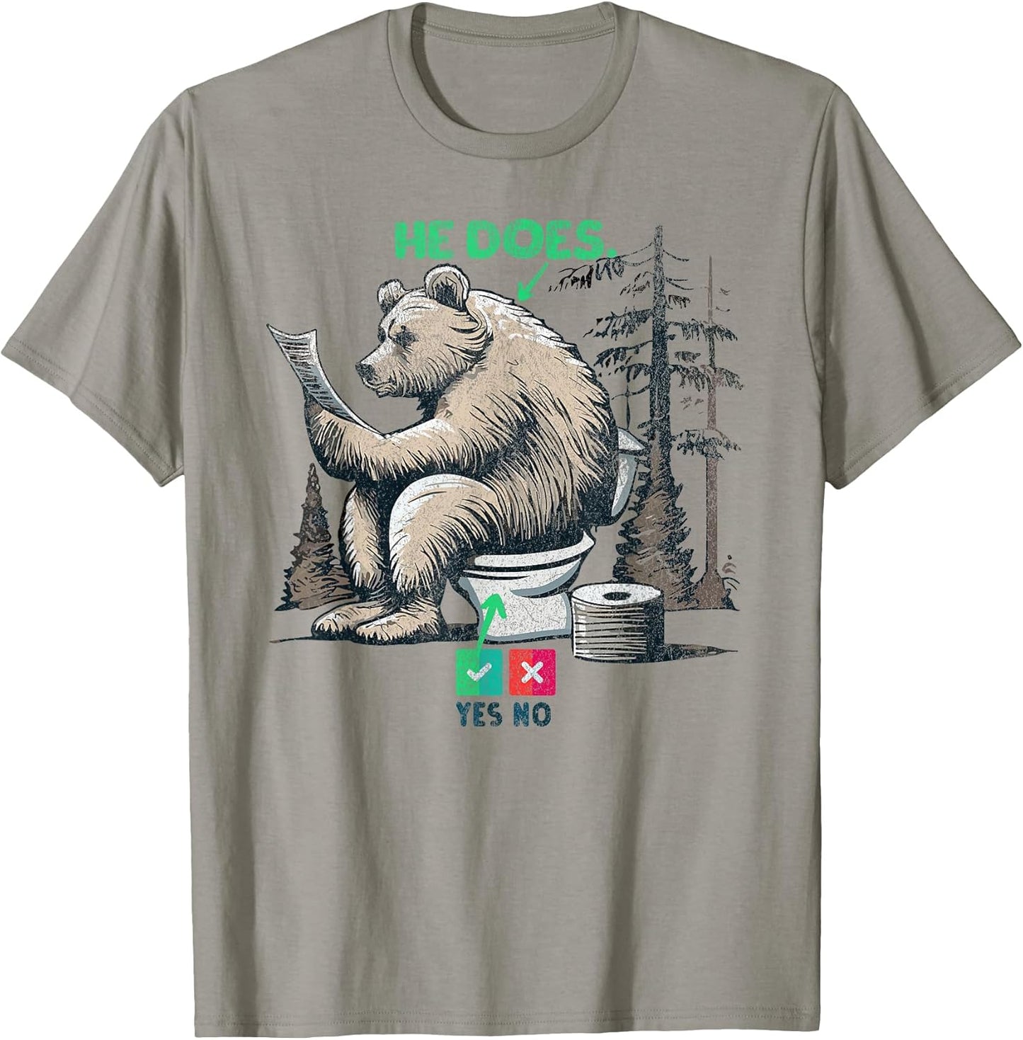 DOES A BEAR SHIT IN THE WOODS?