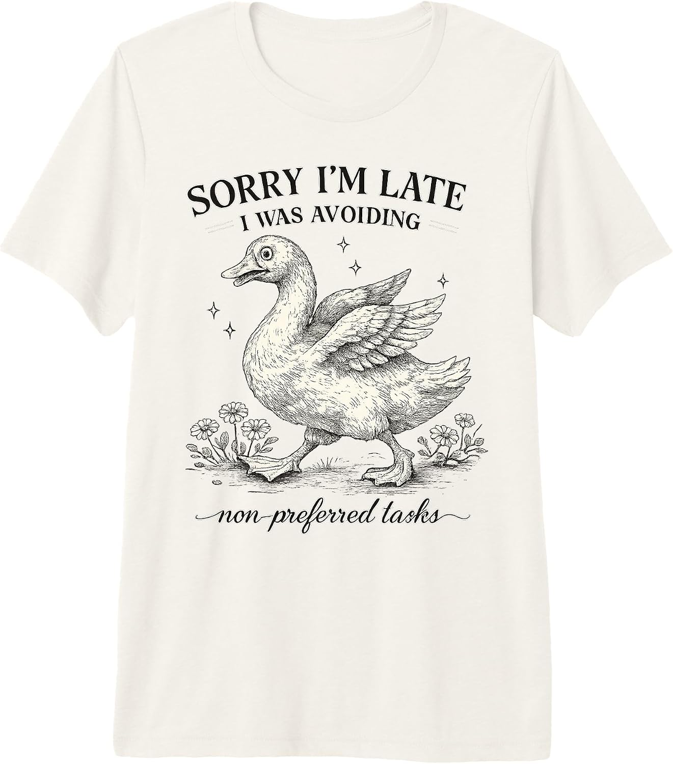 Funny Goose Matching Sarcastic Tee For Men Women
