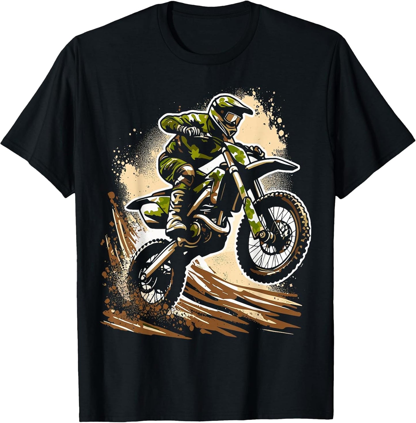 Funny Motocross Dirt Bike