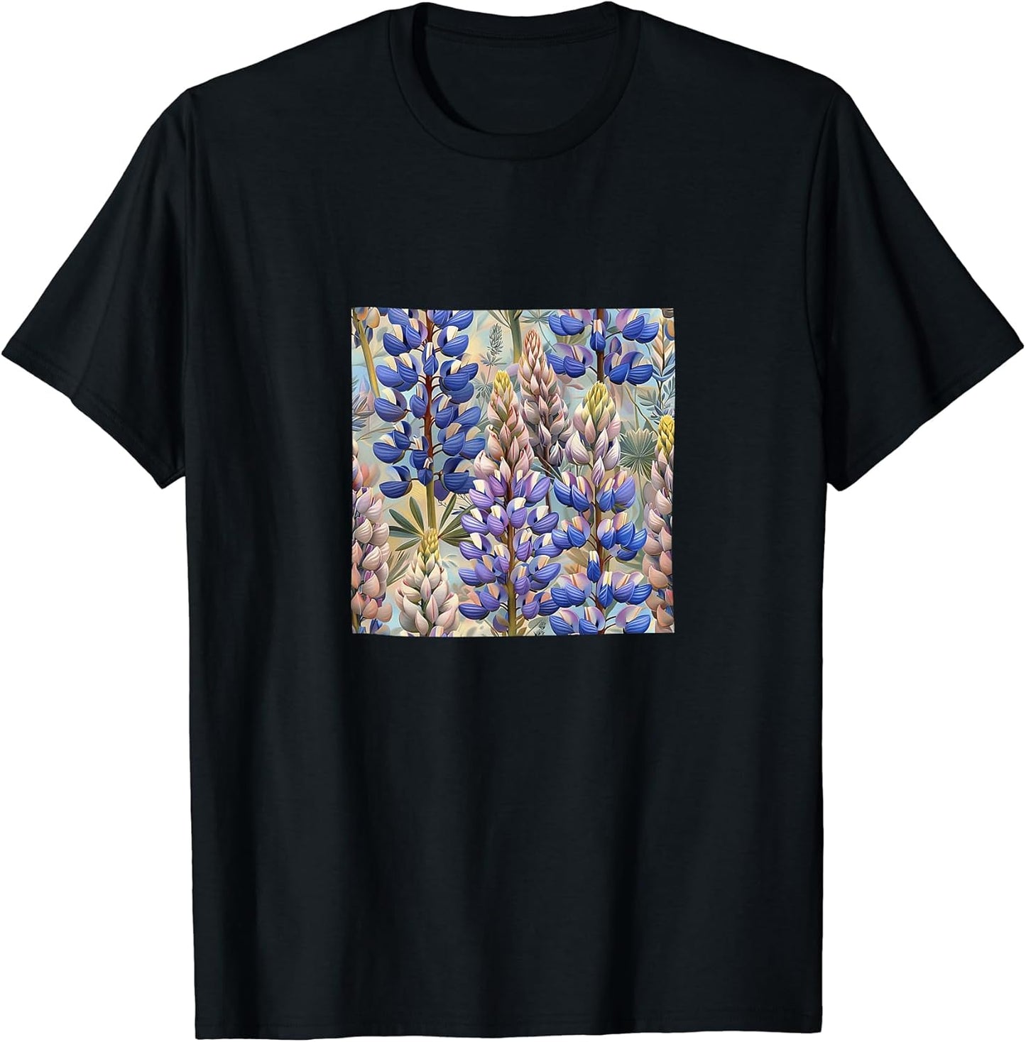 Lupine Flower Pattern Merch