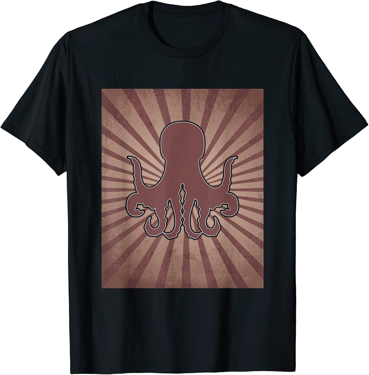 Retro Octopus Merch Women Men Kids
